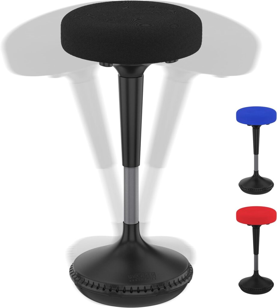 Adjustable Standing and Sitting Perch for Ergonomic Comfort