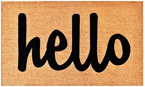 Calloway Mills 100342436NBS Hello Doormat 1