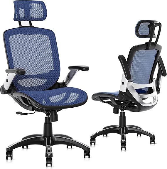 GABRYLLY Ergonomic Office Chair High Back Mesh Desk Chair 2