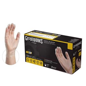 GLOVEPLUS AMMEX Industrial Clear Vinyl Gloves 1 300x300 1