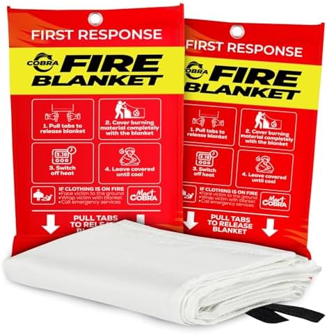 Mart Cobra Emergency Fire Blanket for Home and Kitchen 1