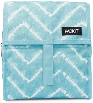 Packit Freezable Lunch Bag Aqua Tie Dye 1