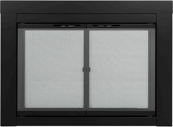 Pleasant Hearth AN 1010 Alpine Fireplace Glass Door 1