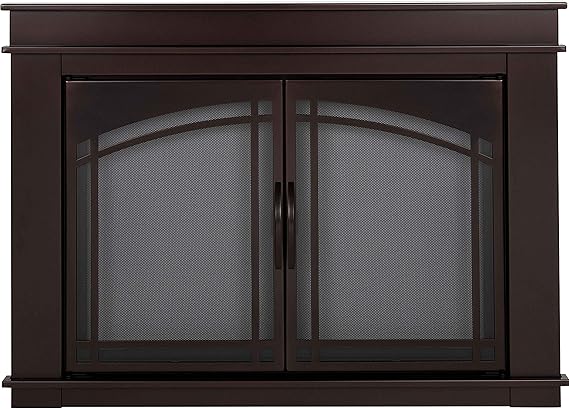 Pleasant Hearth FN 5700 Fenwick Fireplace Glass Door 1