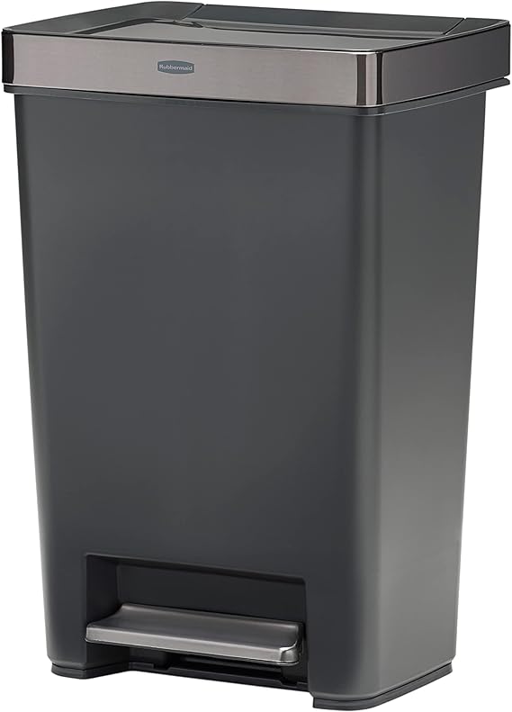 Rubbermaid Premier Series IV Step On Trash Can 2