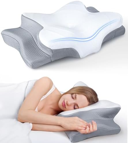 Ultra Pain Relief Cooling Pillow for Neck Support 1