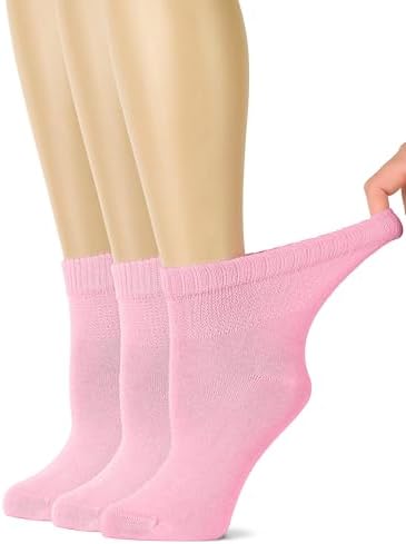 Hugh Ugoli Womens Bamboo Diabetic Ankle Socks 1