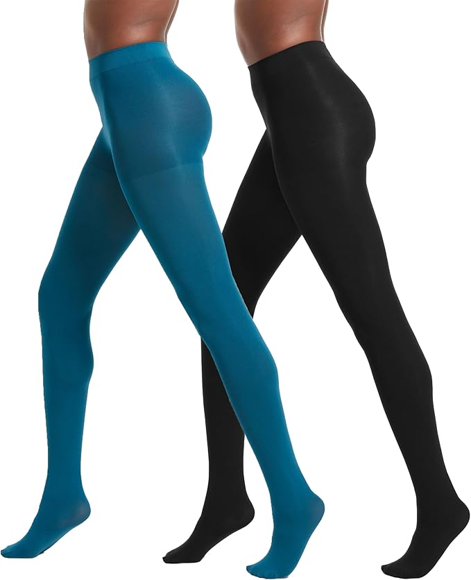 No Nonsense Womens Super Opaque Control Top Tights