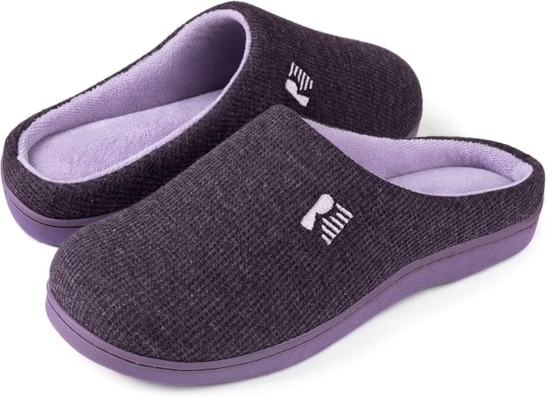 RockDove Womens Original Two Tone Memory Foam Slipper 1