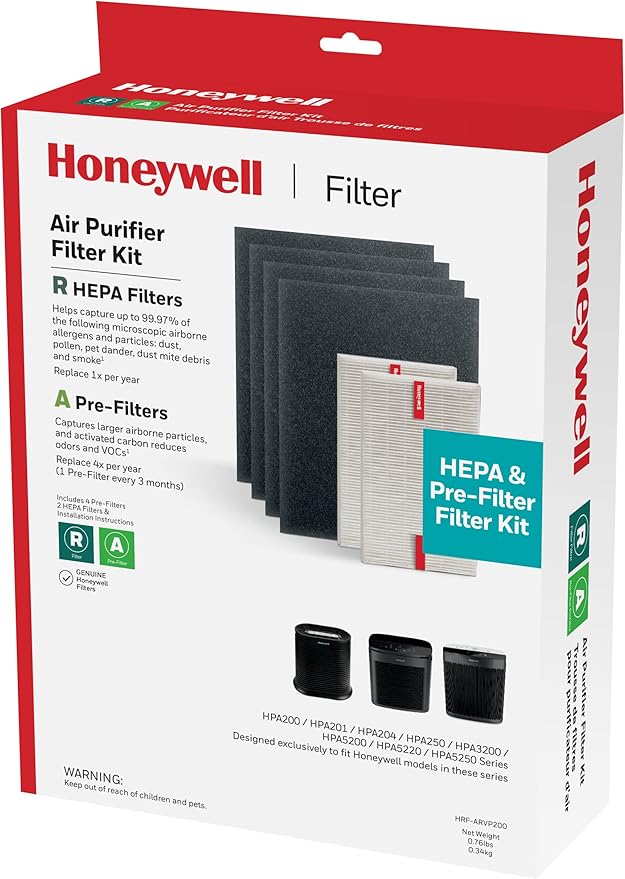 Honeywell HPA200 True HEPA Filter Value Pack