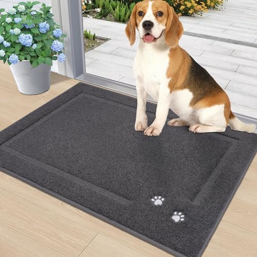 BEQHAUSE Absorbent Dog Door Mat