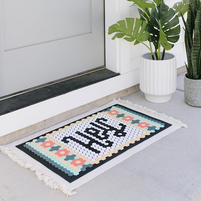 Stylish Weather Resistant Entryway Mat for Personalized Designs